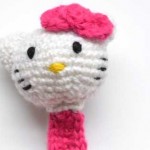 AMIGURUMI: HELLO KITTY CHUPETERO