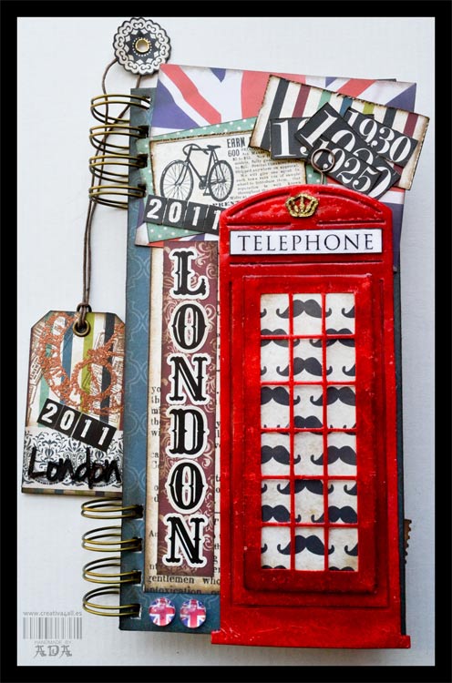 SCRAPBOOKING: TRAVELBOOK LONDON