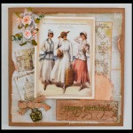 SCRAPBOOKING: VINTAGE CARD