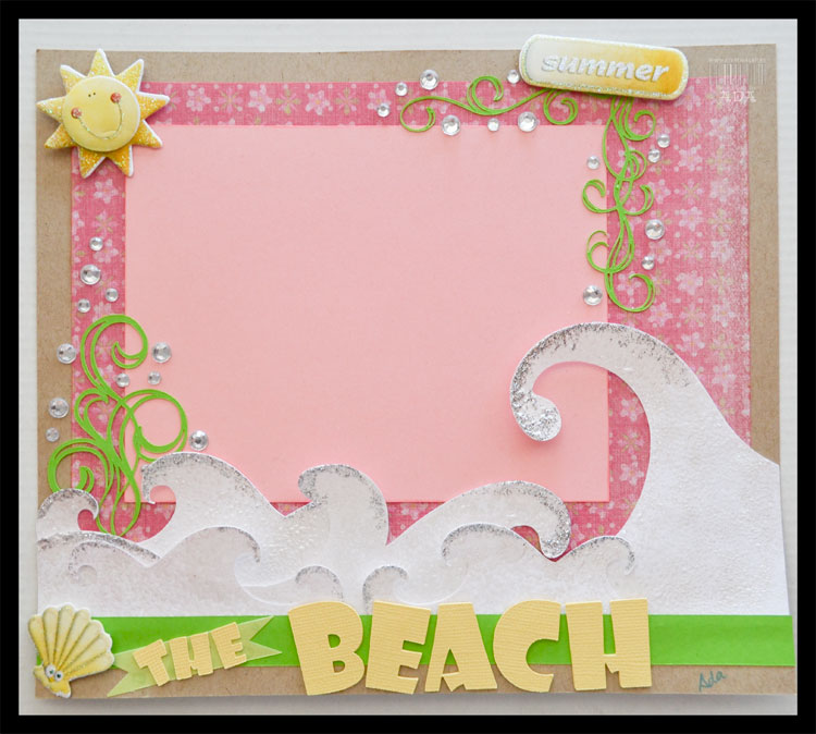 SCRAPBOOKING: PAGINA PARA EL ALBUM DE VALENTINE