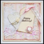 SCRAPBOOKING: SHABBY HEART CARD