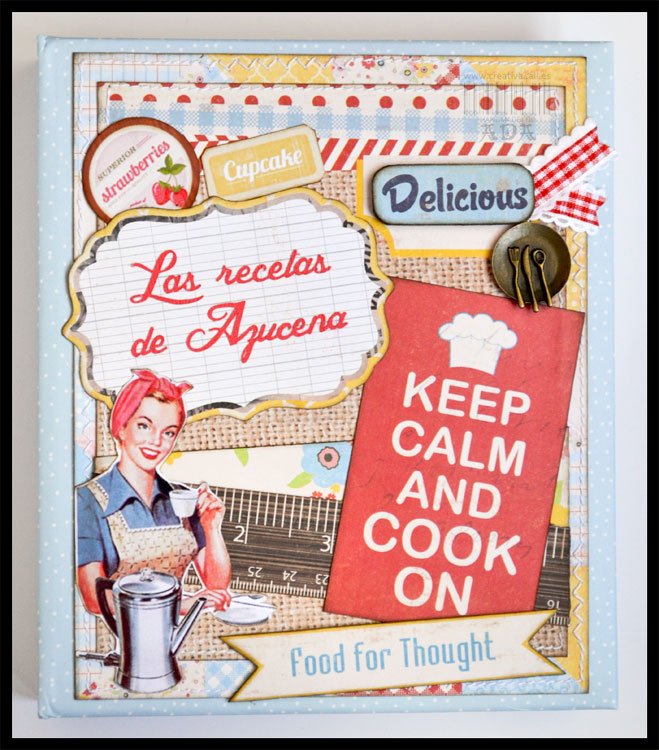 SCRAPBOOKING: LAS RECETAS DE AZUCENA