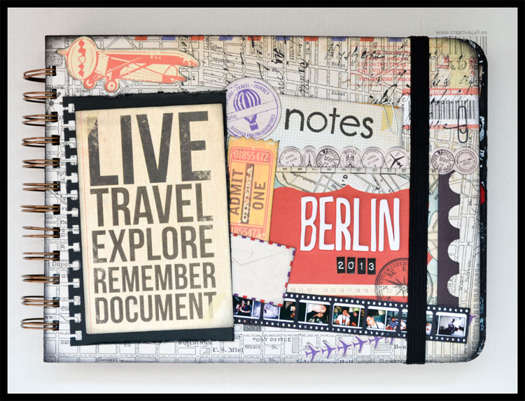 SCRAPBOOKING: ALBUM BERLIN TRAVEL