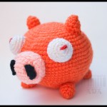 AMIGURUMI: CERDITO LOCO