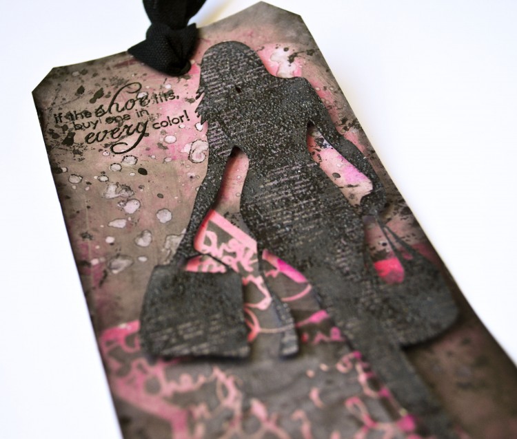 MIXED MEDIA: SHOPPING TAG